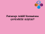 Faturay teklif formatna evirebilir miyim?